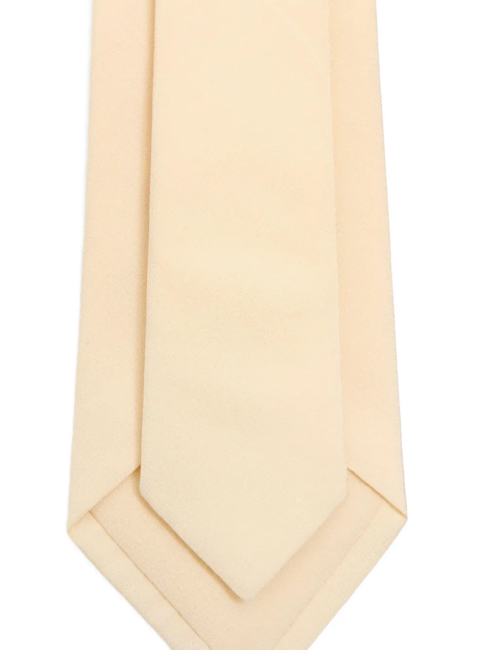 Valentino Garavani Zijden stropdas met VLogo-plakkaat Geel