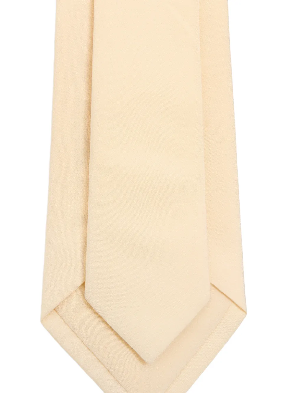 Valentino Garavani Silk Tie with Vlogo Signature Detail in Yellow, view 3