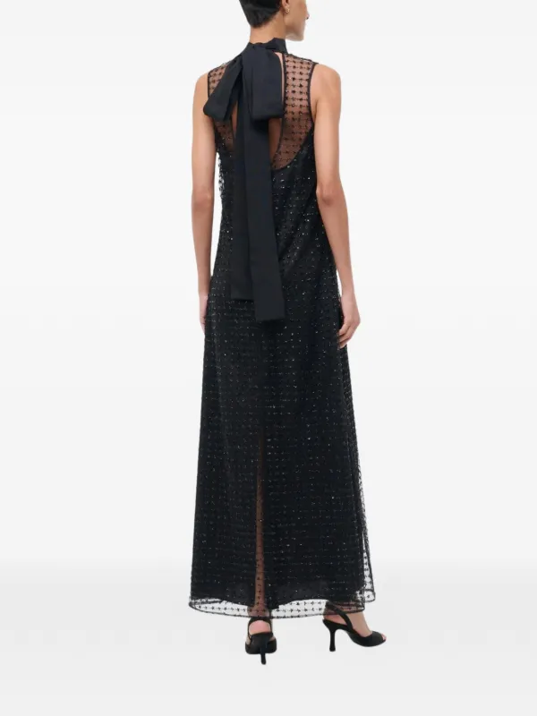 STAUD Albee Turtleneck Maxi Dress | Black | FARFETCH STAUD Albee Turtleneck Maxi Dress | Black | FARFETCH