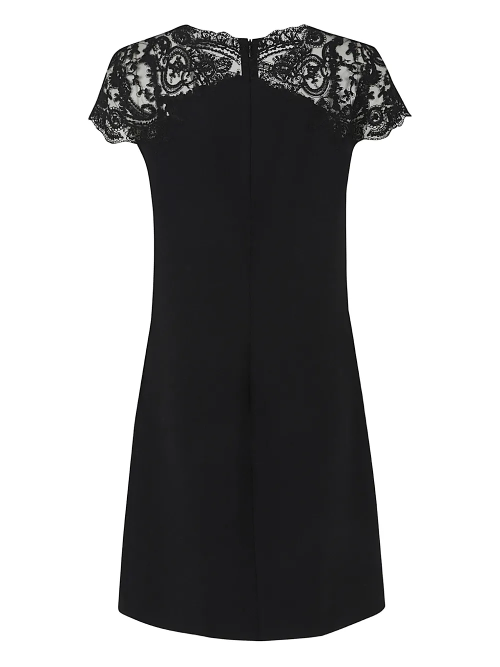 Ermanno Scervino Kanten jurk - Zwart