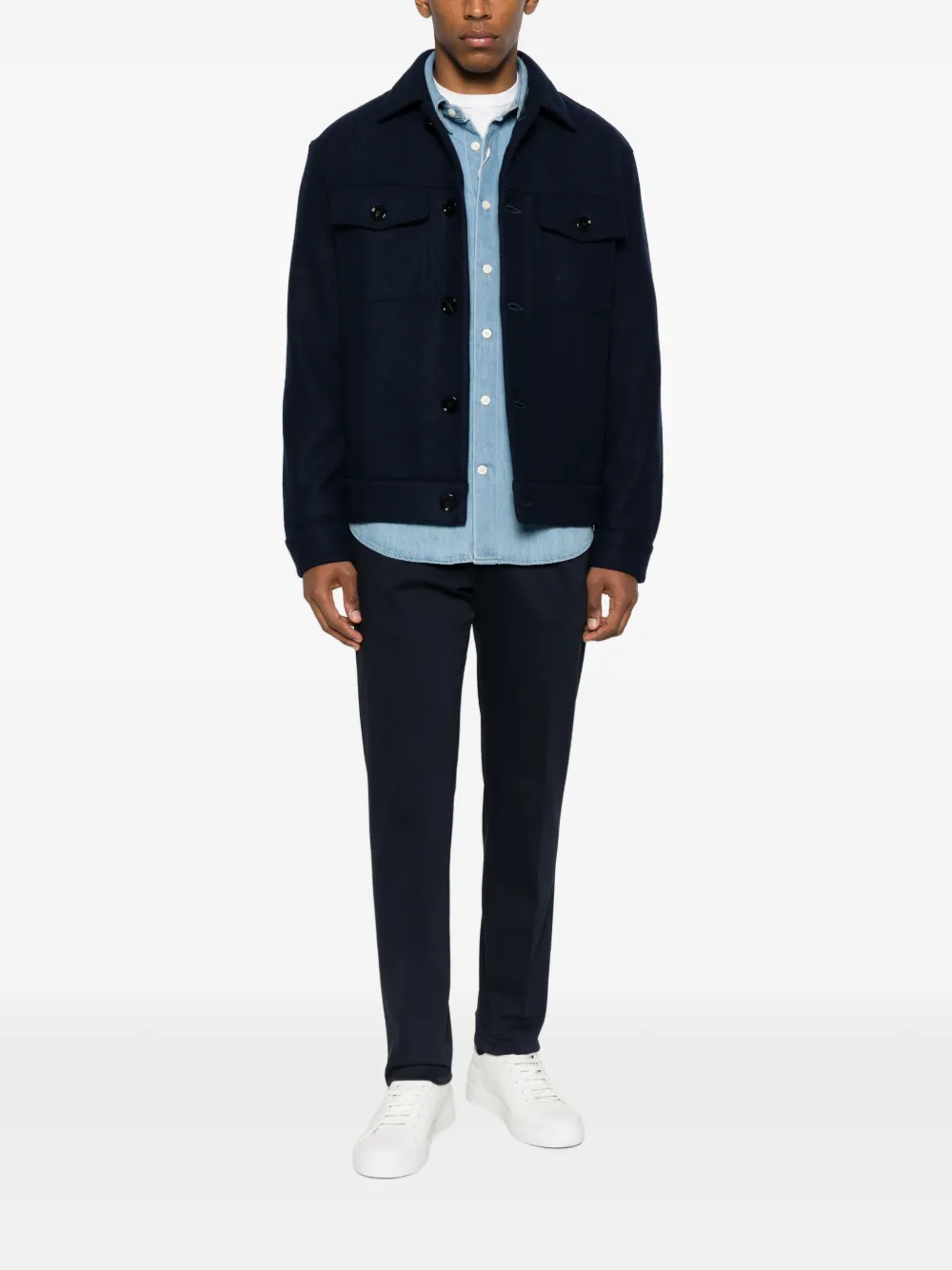 DONDUP button-up overshirt | Shirt Jackets | Image 2