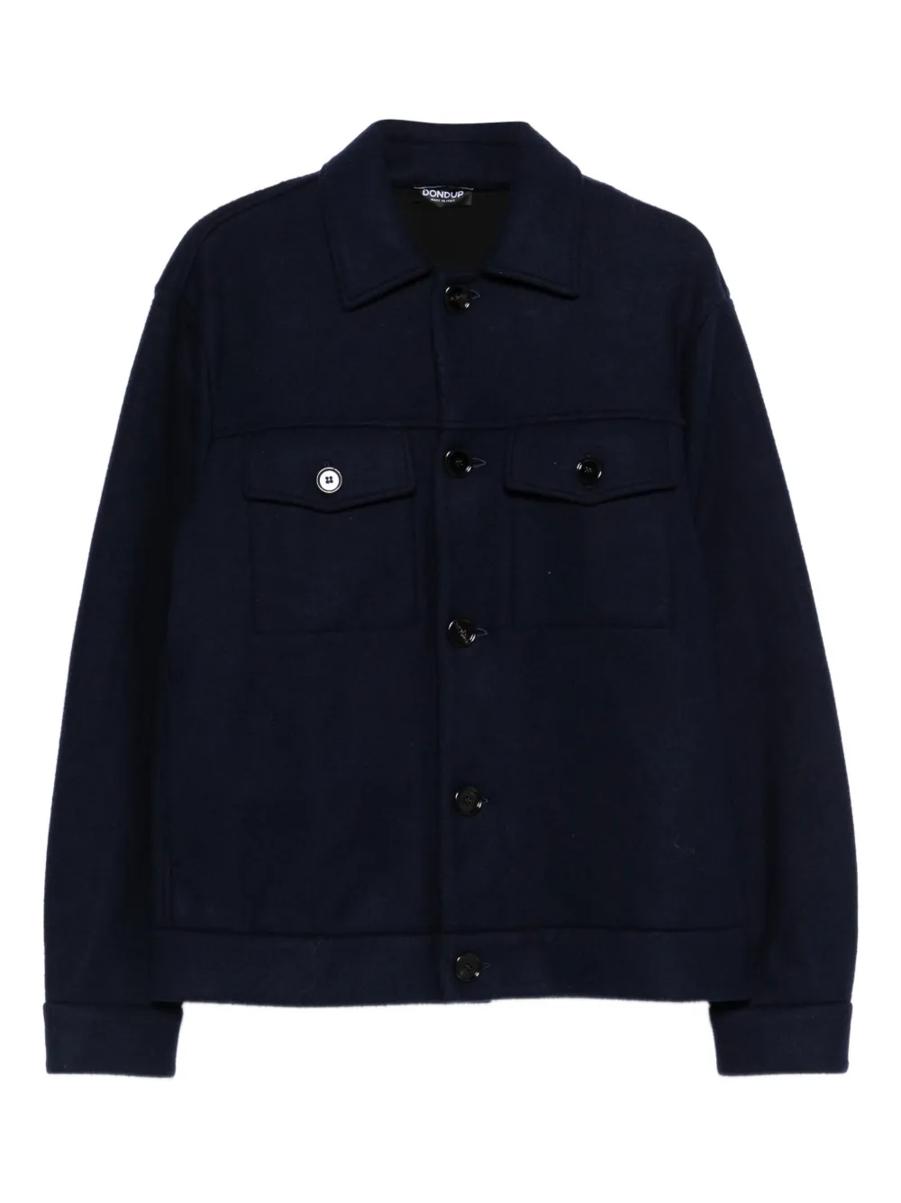 DONDUP button-up overshirt | Blue | Image 1