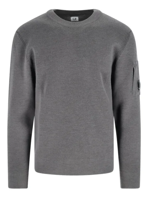 C.P. Company Pullover mit Logo-Detail