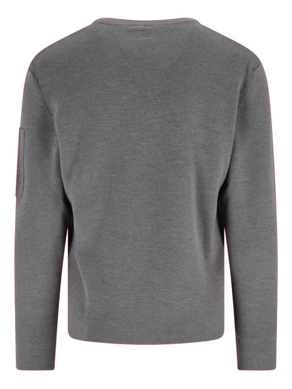 C.P. Company logo-detail sweater - Grijs