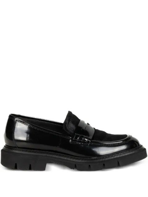 Luca Grossi leather loafers