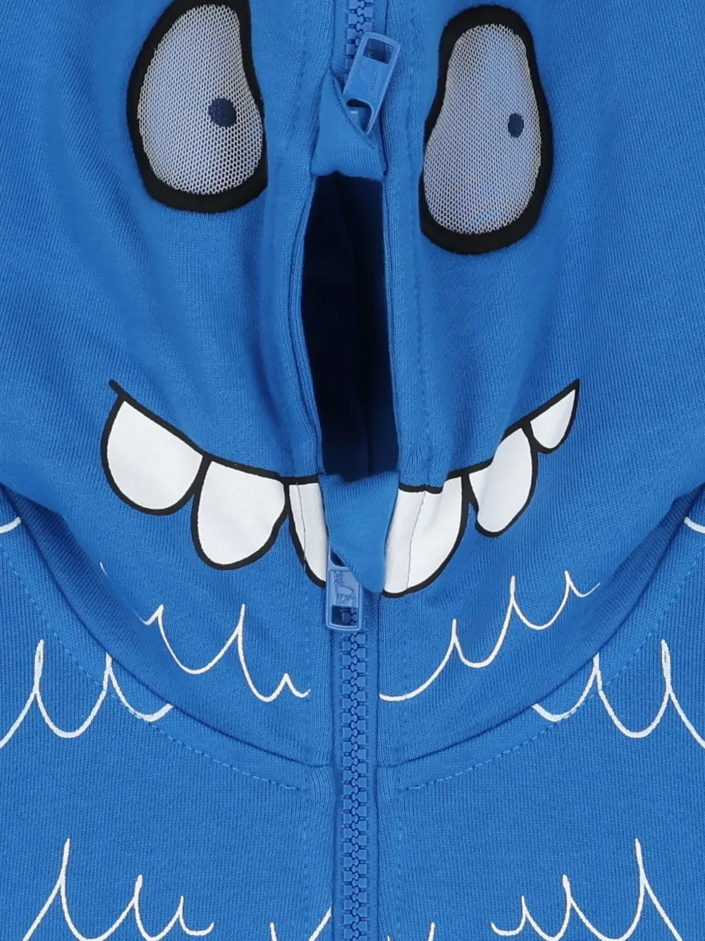 Stella Mccartney Yeti Hoodie In Blue