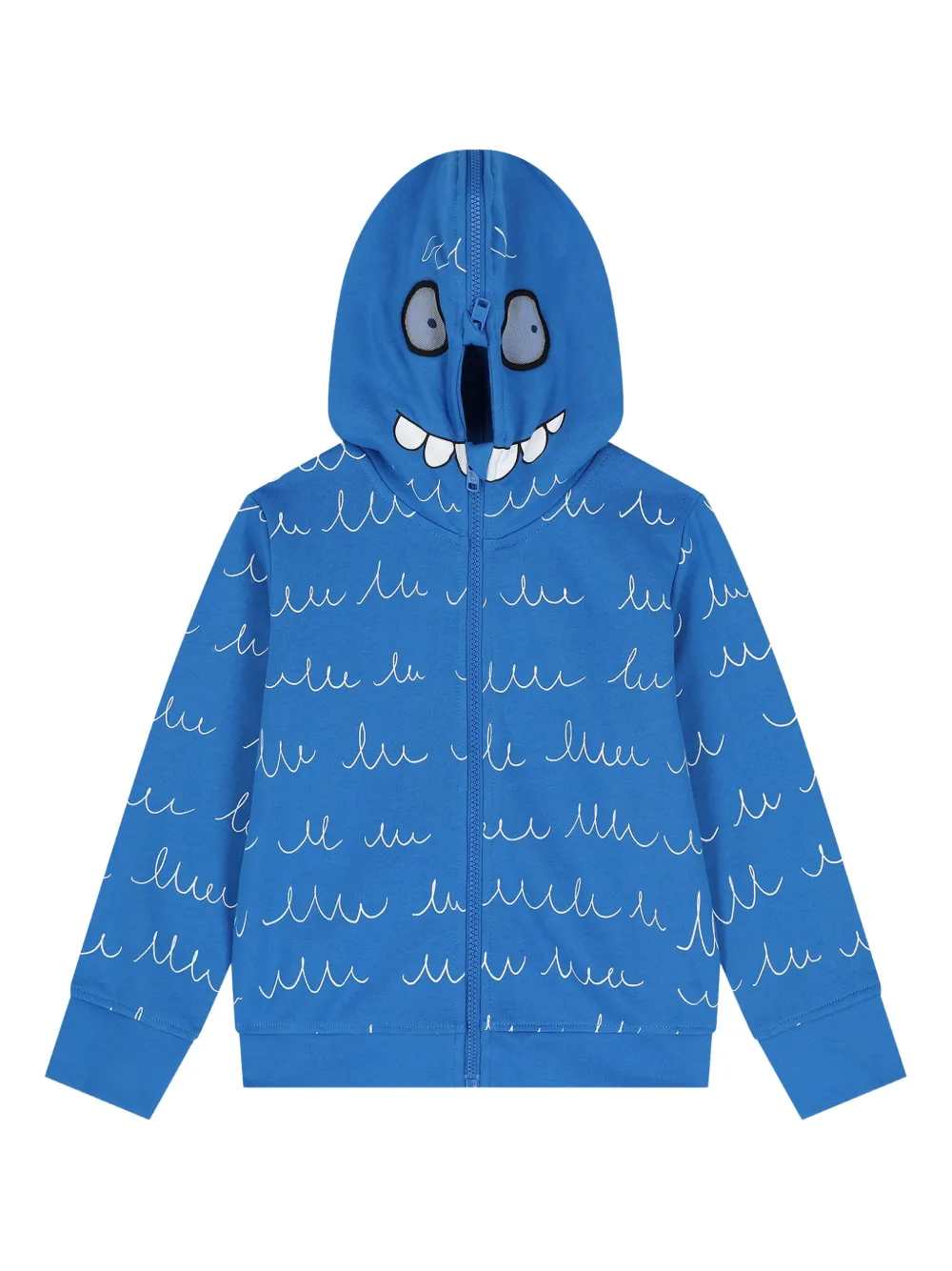 Stella Mccartney Yeti Hoodie In Blue