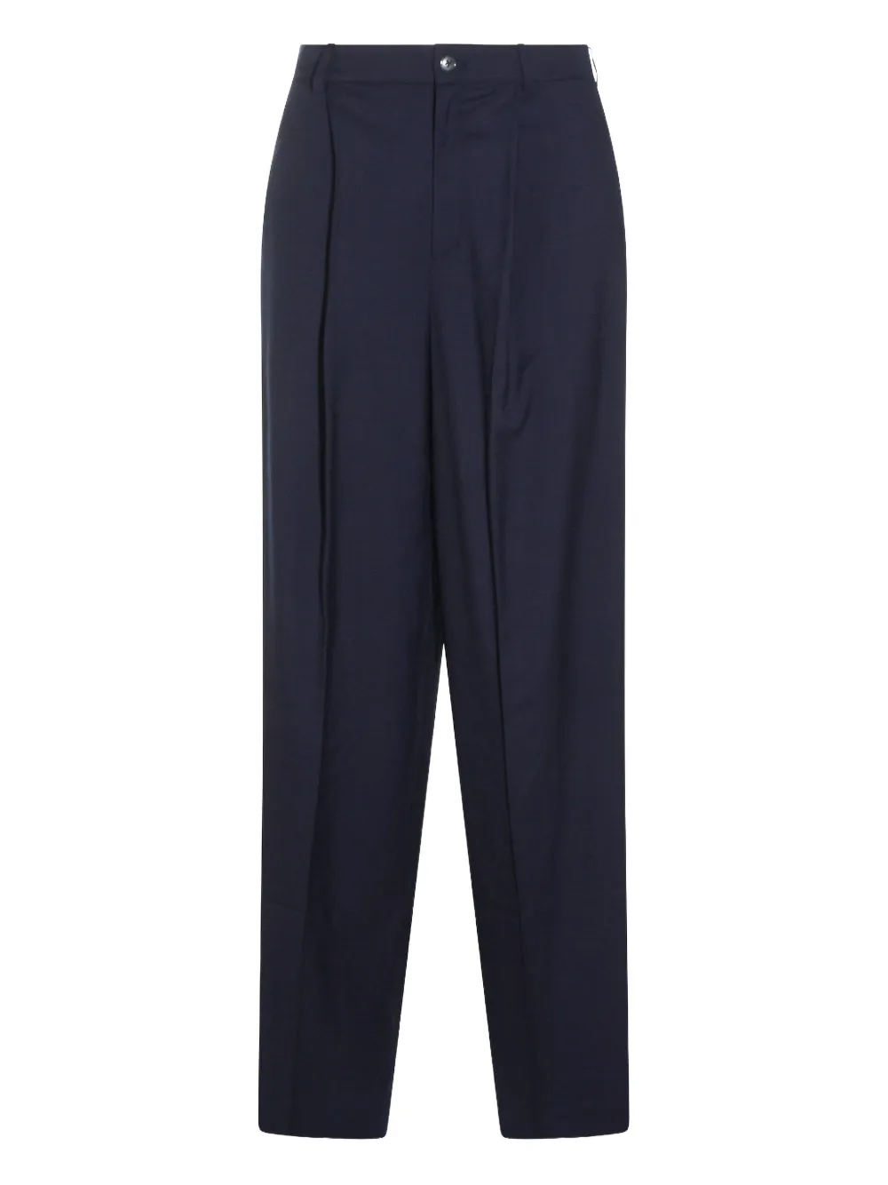 Aya Muse pleated-front side-pocket trousers | Blue | Image 1