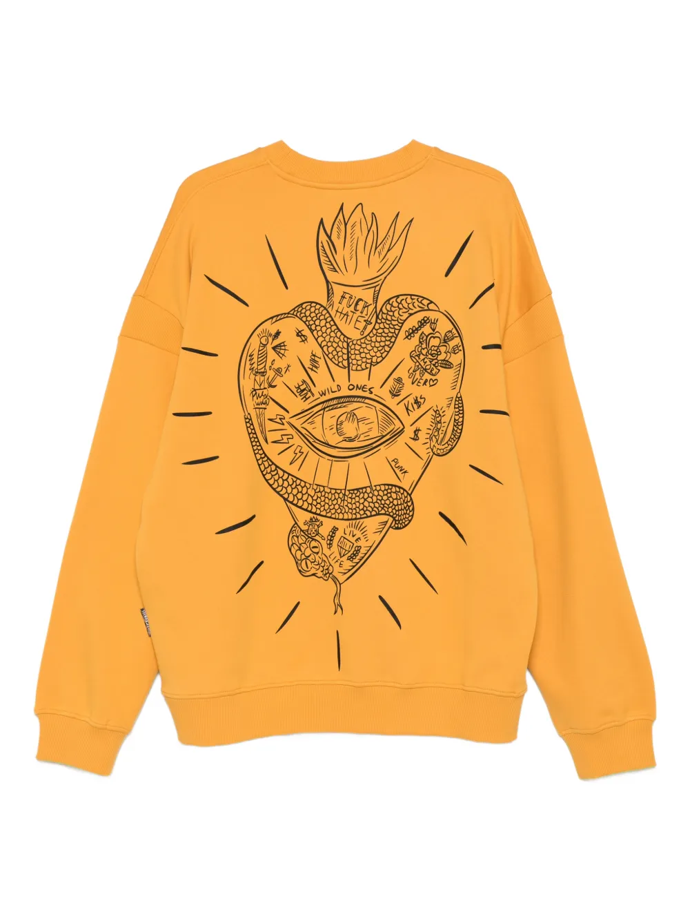 Just Cavalli sudadera con estampado gráfico | Sudaderas | Image 2