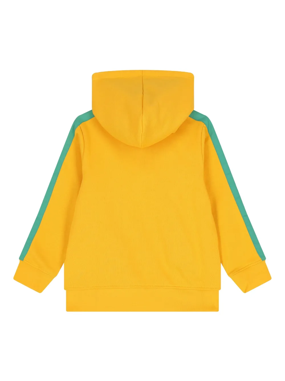 Stella McCartney Kids Hoodie met rits Geel