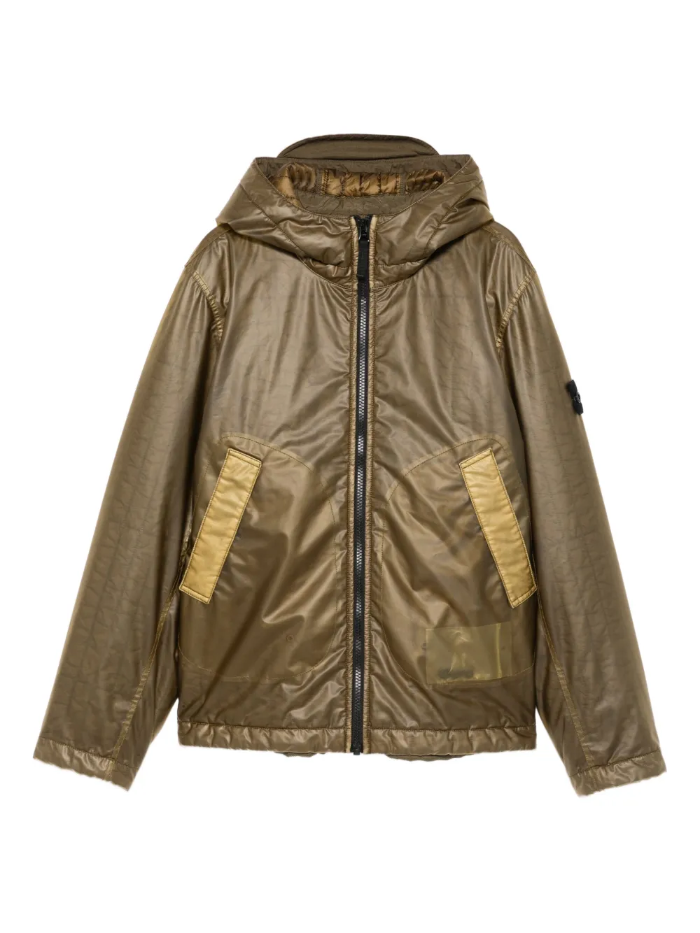Stone Island Junior zip-fastening  jacket | Green | Image 1