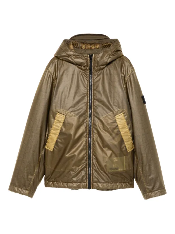 Stone Island Junior ジップジャケット | グリーン | FARFETCH JP