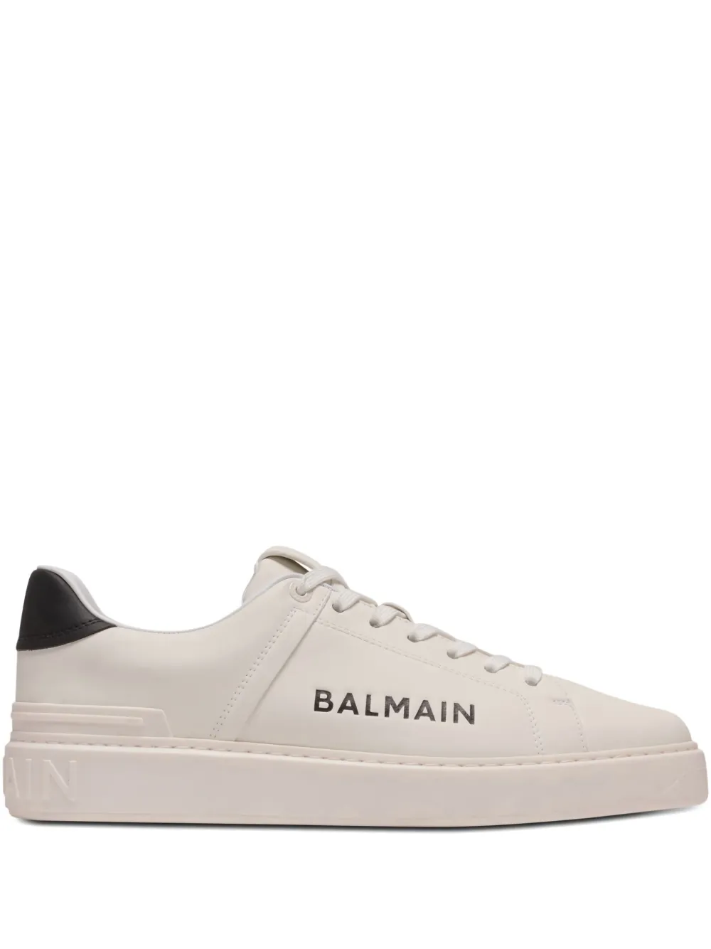 Balmain Sneakers B-Court con logo - Bianco
