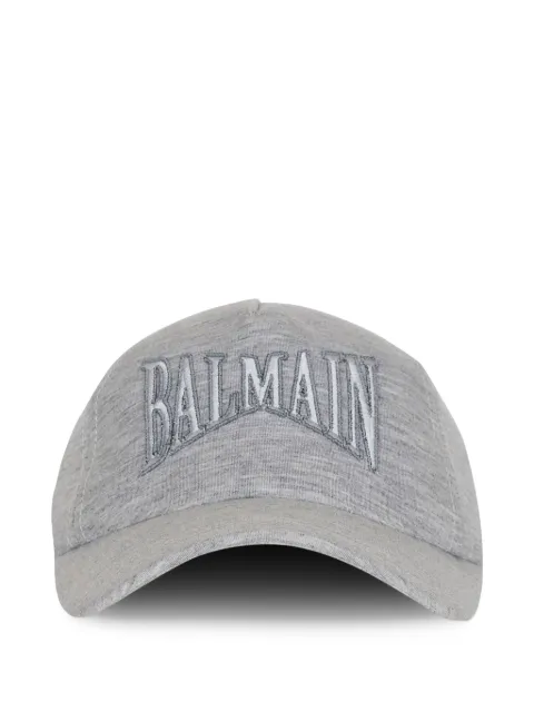 Balmain embroidered baseball cap