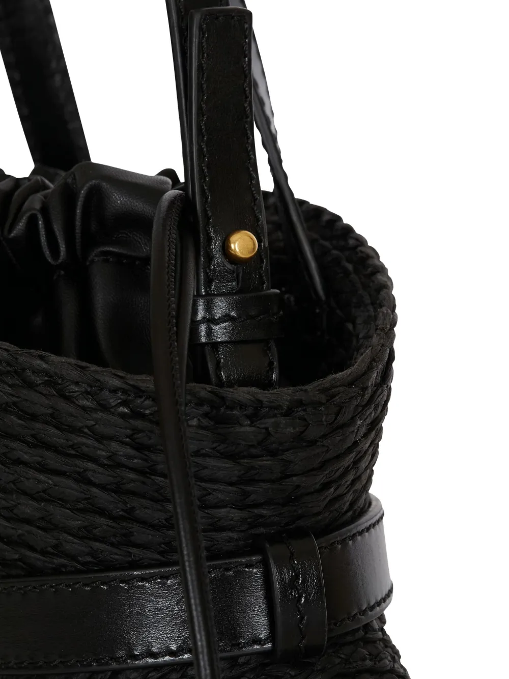 Balmain Shuffle mini-shopper met band Zwart