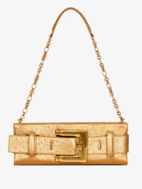 Balmain Anthem belt-detail clutch bag