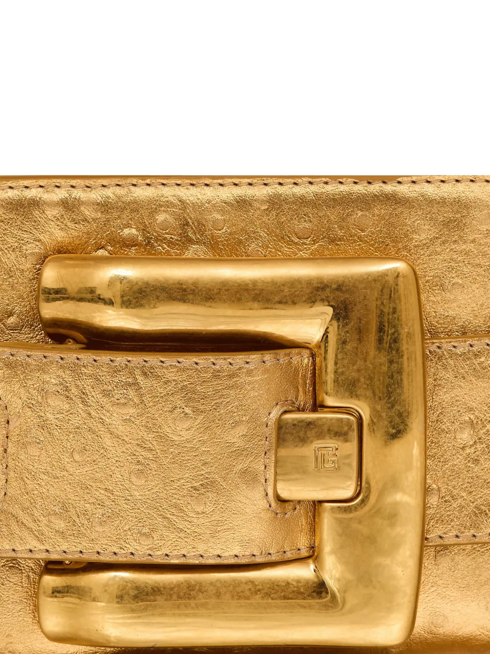 Anthem belt-detail clutch bag