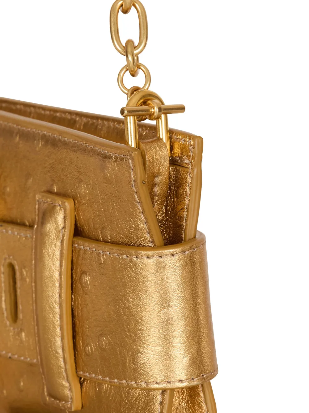 Anthem belt-detail clutch bag