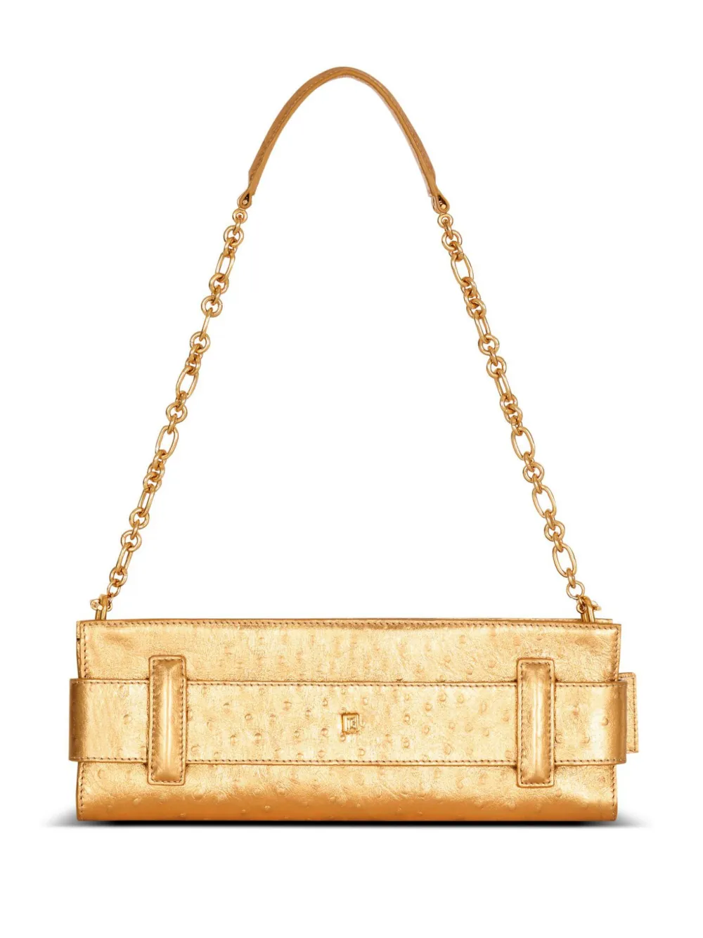 Anthem belt-detail clutch bag