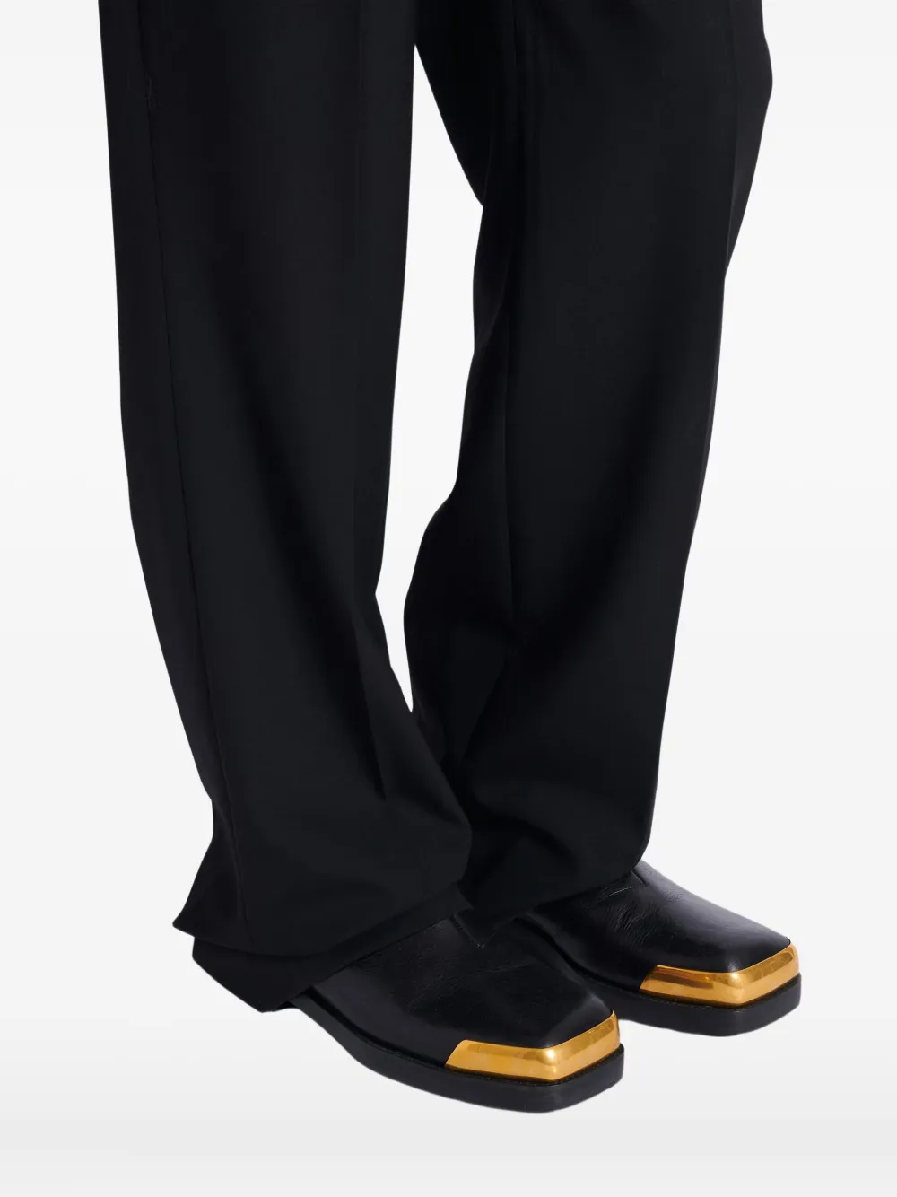 Balmain Laarzen met vierkante neus Zwart