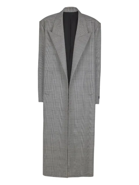 Balmain manteau à motif prince de galles