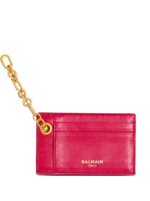 Balmain Pulse leather card holder