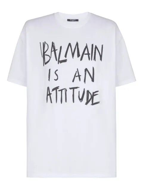 Balmain printed T-Shirt