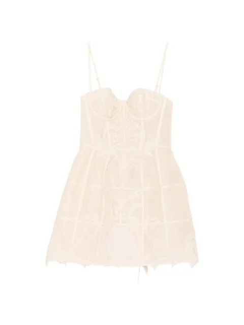 ZIMMERMANN Rebellion filigree mini dress