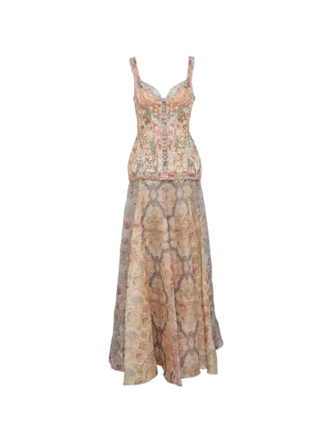 ZIMMERMANN vestido largo Corded Rebellion