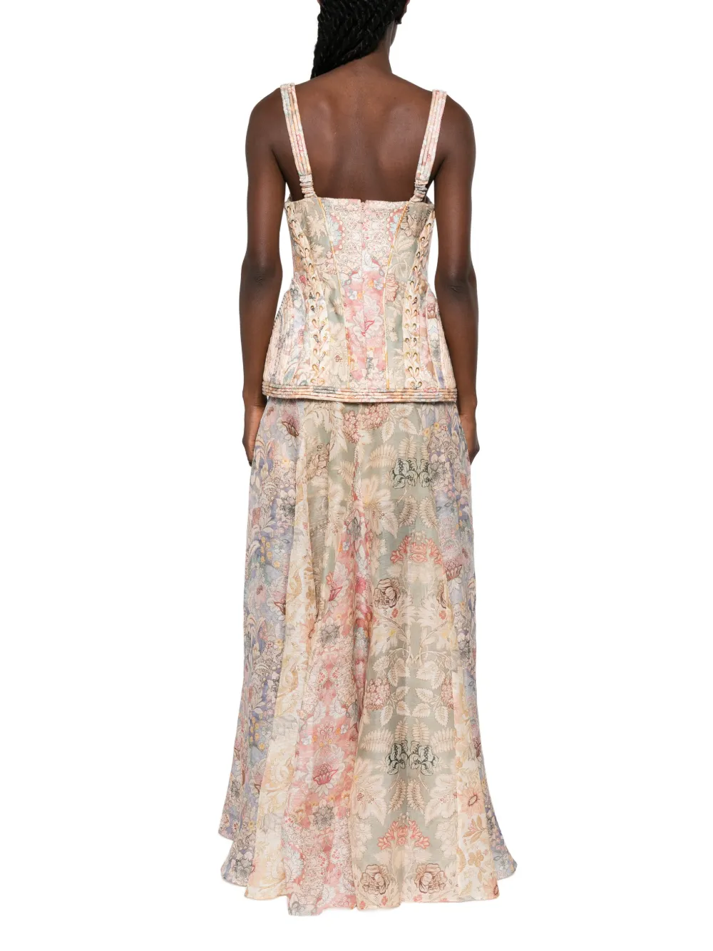 ZIMMERMANN Corded Rebellion maxi-jurk Beige