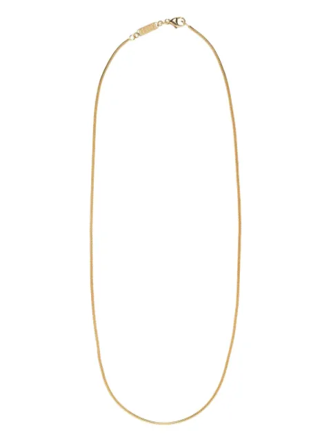 Azlee 18K yellow gold Cascade chain necklace