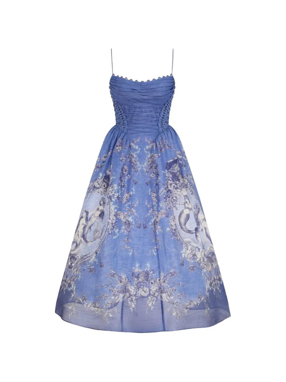 ZIMMERMANN Abito lungo Picnic - Blu