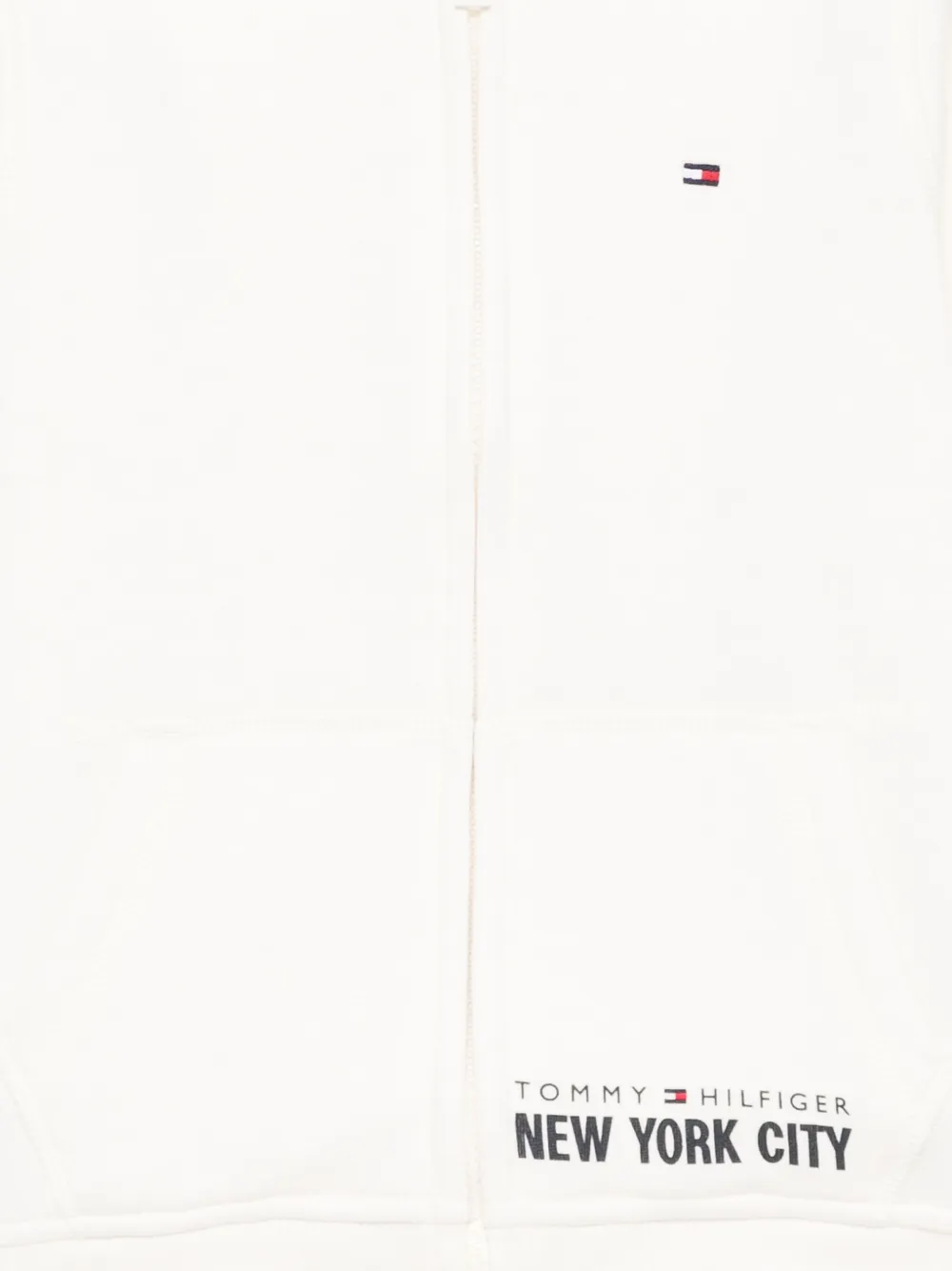 Tommy Hilfiger Junior Zip-fastening Sweater In White