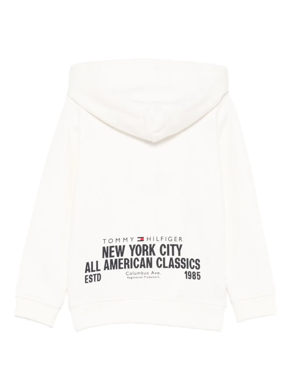 Tommy Hilfiger Junior Zip-fastening Sweater In White