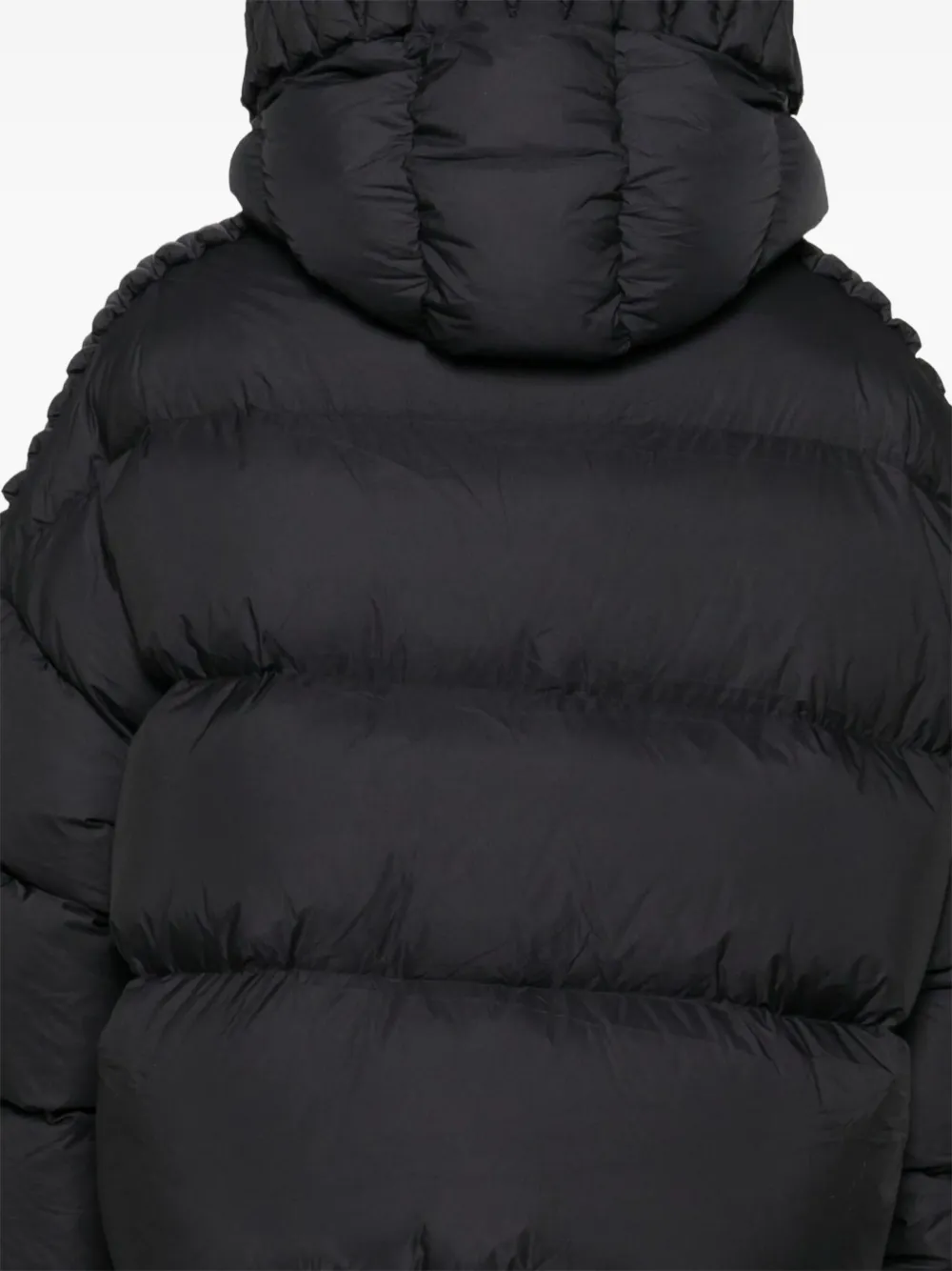 RAXXY Gewatteerd donsjack met capuchon Zwart