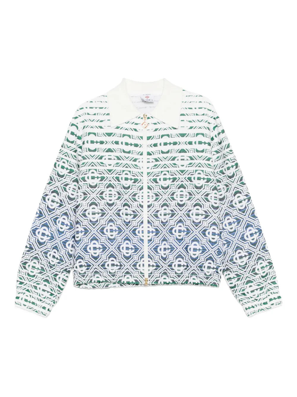 Casablanca gradient-monogram jacket | White | Image 1
