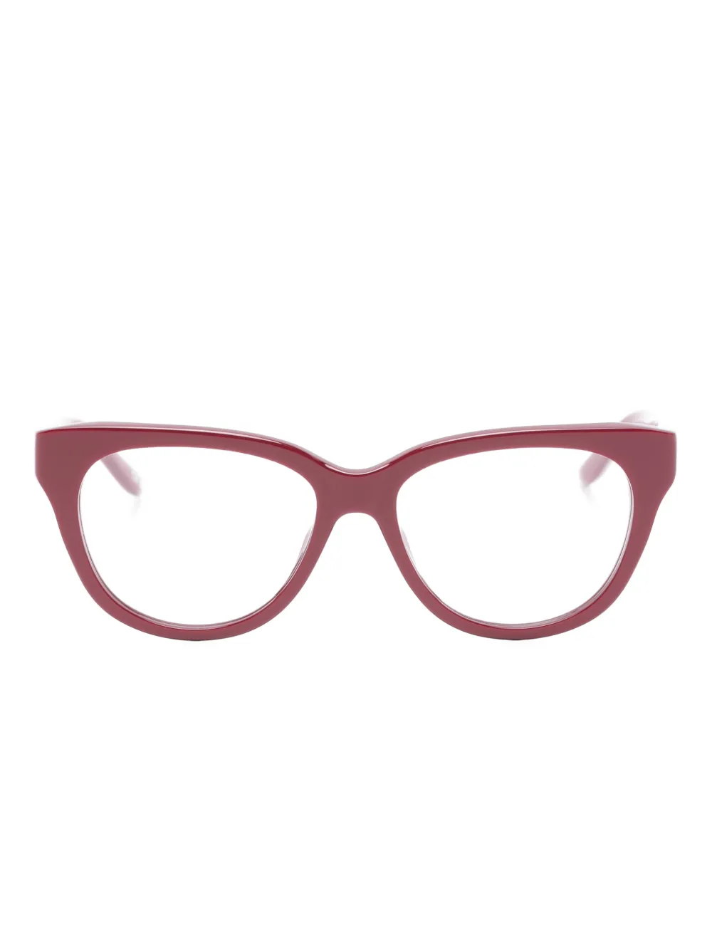 Balenciaga Eyewear lunettes de vue à monture papillon | rouge | Image 1