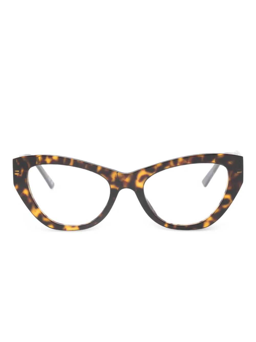 Balenciaga Eyewear lunettes de vue à monture papillon | marron | Image 1