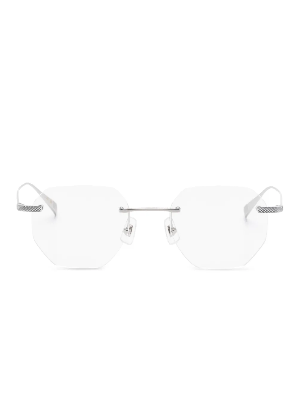 Dunhill titanium geometric-shape frame | Silver | Image 1