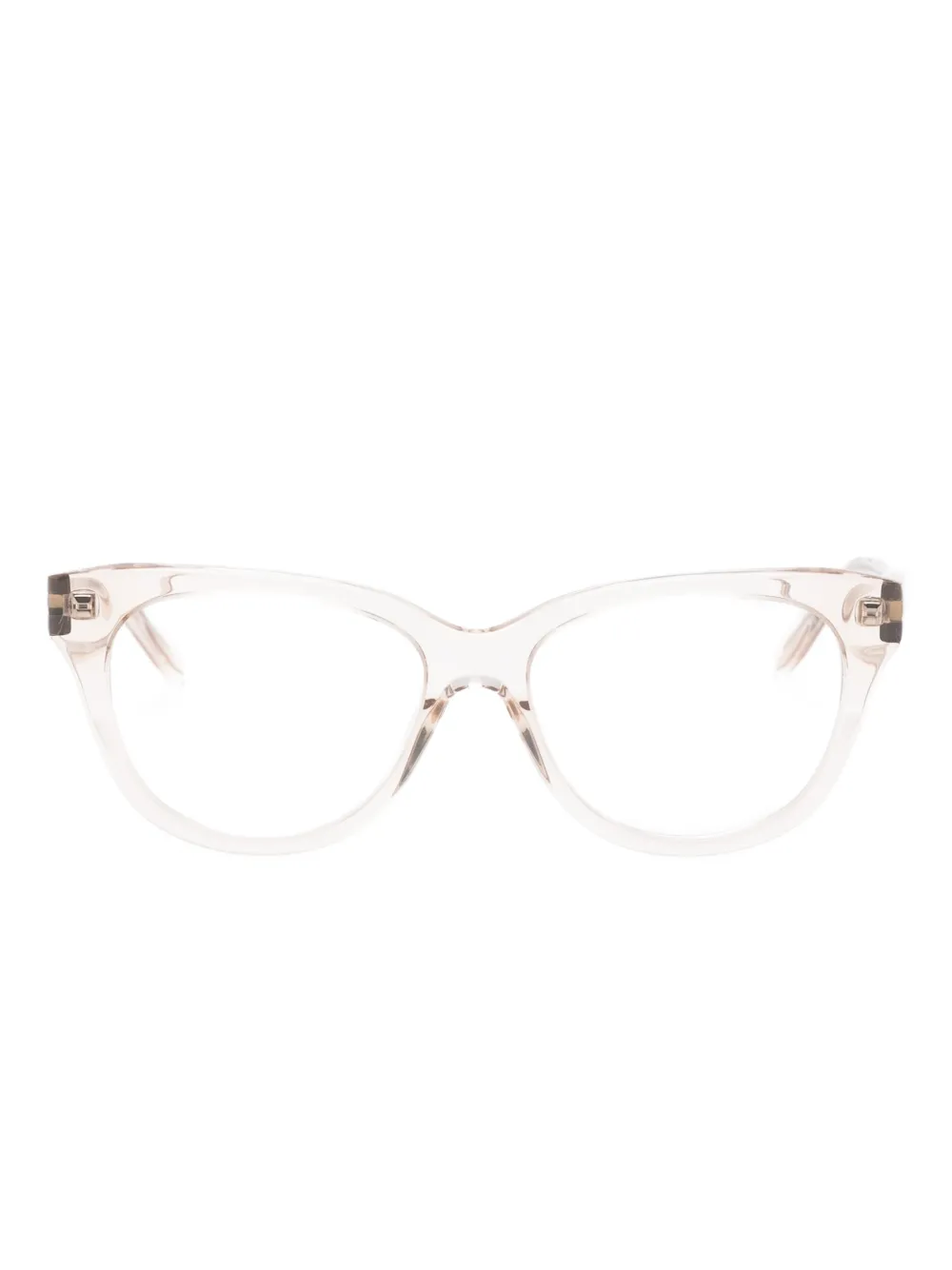 Balenciaga Eyewear Brille mit geometrischem Gestell - Nude
