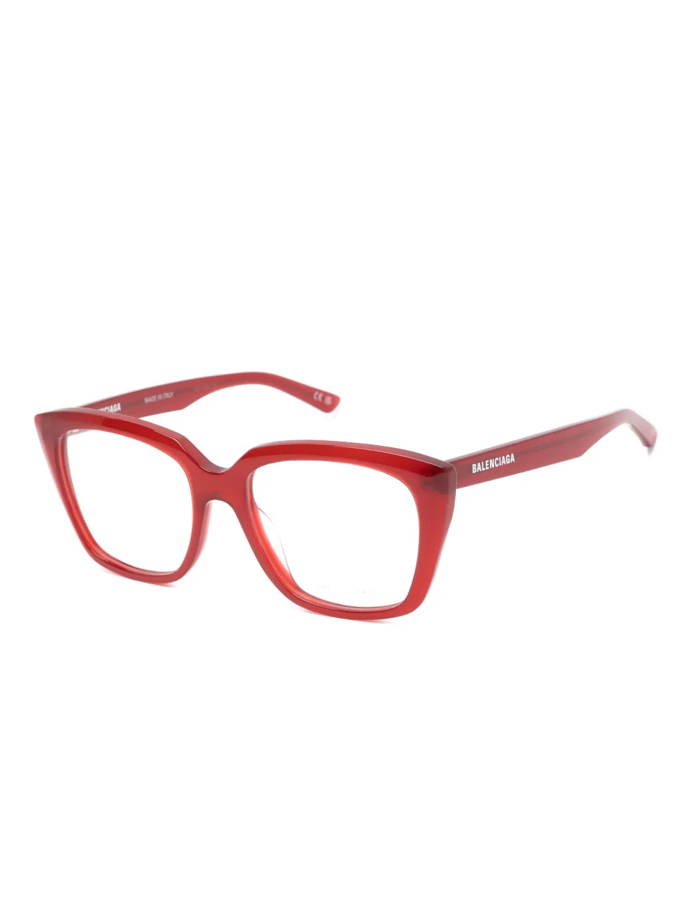 Balenciaga Eyewear lunettes de vue à monture géométrique | Homme | Image 2