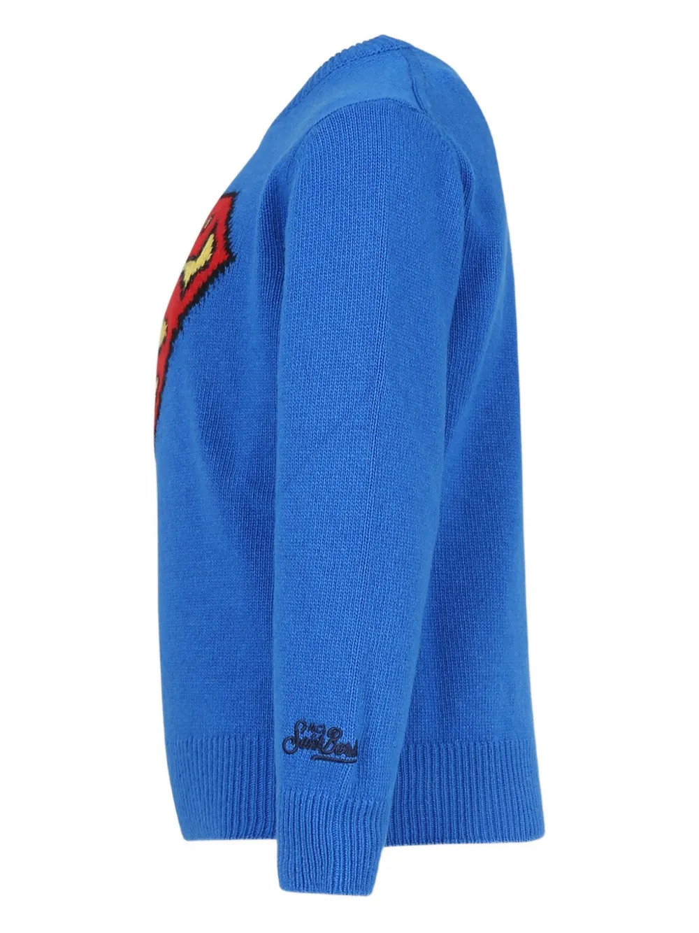 MC2 Saint Barth Kids Douglas Superman trui Blauw