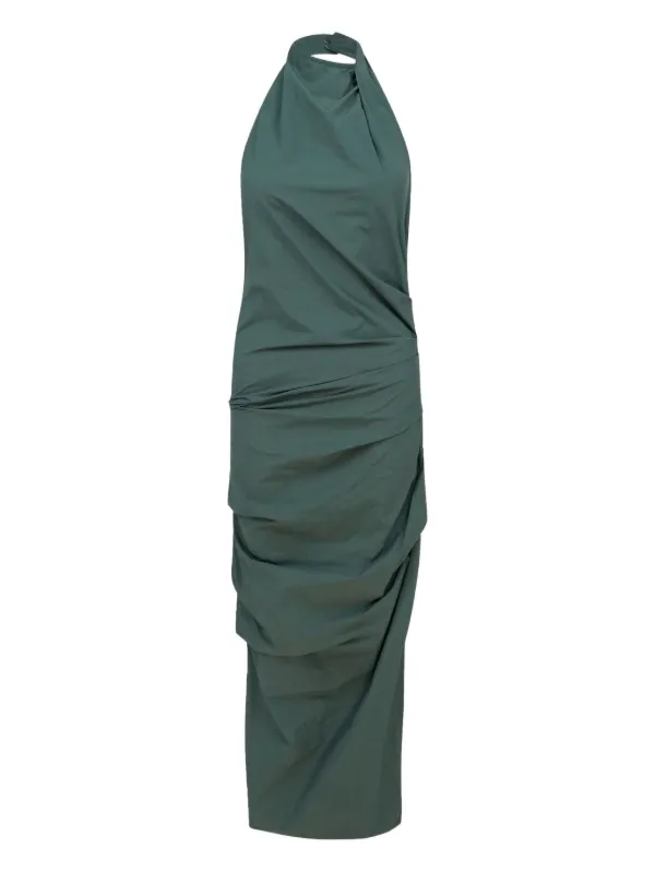 Paris Georgia June Halterneck Midi Dress - Green