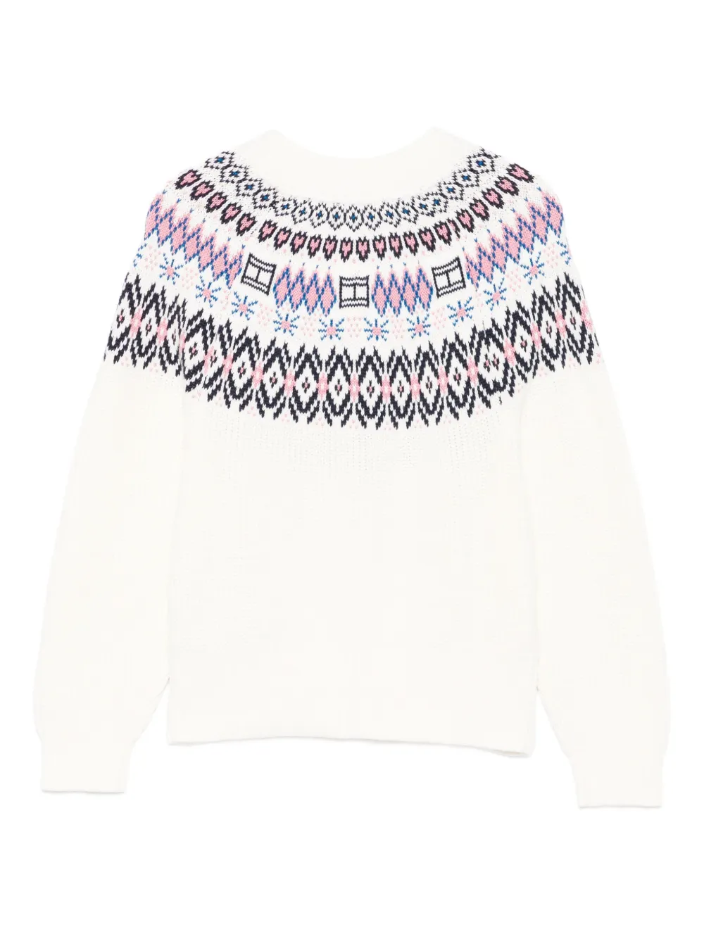 Tommy Hilfiger Junior  Fair Isle sweater | Girls Jumpers & Knitwear | Image 2