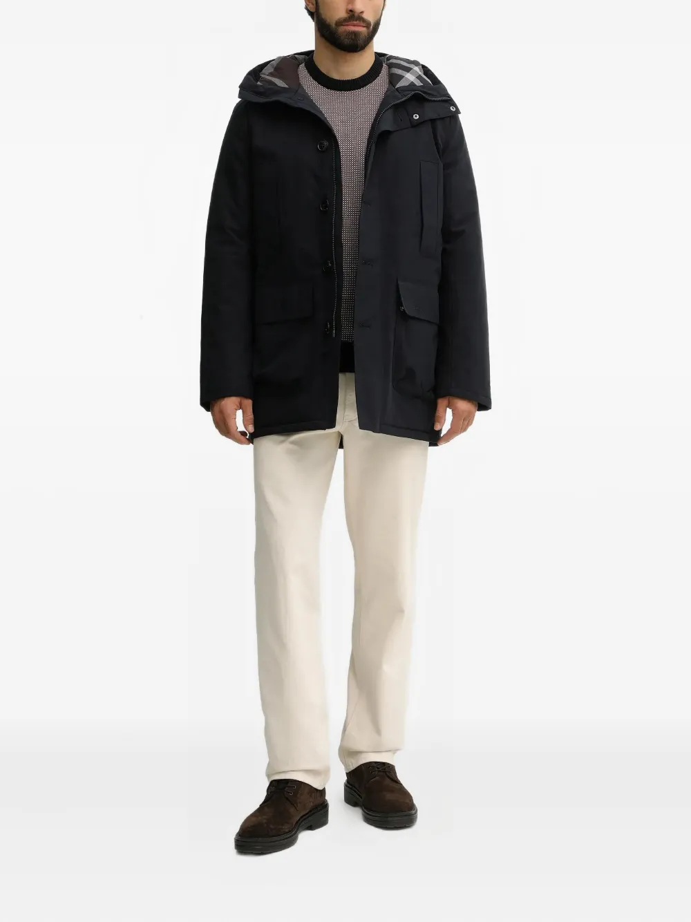 Barbour  Beaufort hooded quilted jacket | Hooded Jackets | Image 2