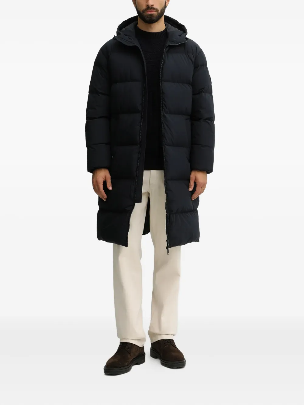 Barbour Casey kabelgebreide trui - Blauw