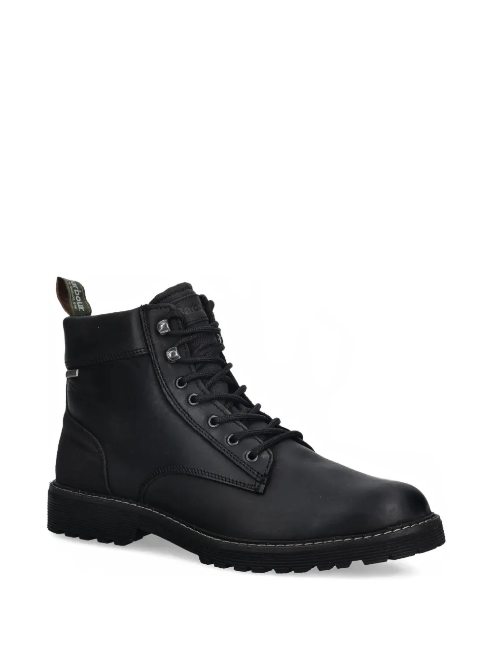 Barbour 35mm Harrison Lace-up Boots In Black