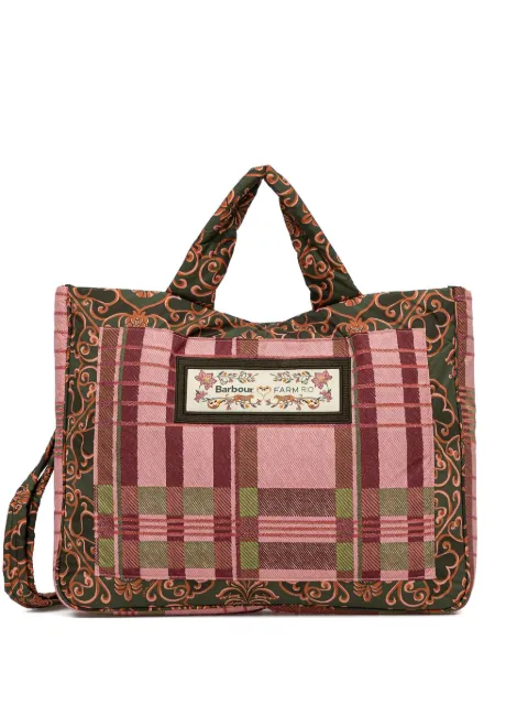 Barbour bolso shopper Maria Clara de Barbour x Farm Rio