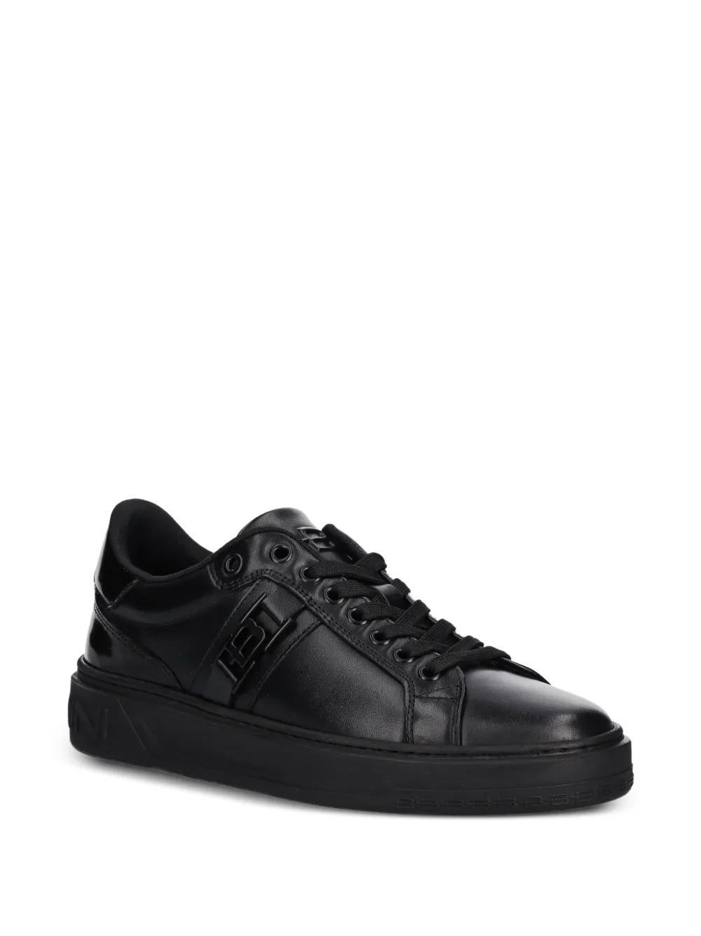  Baldinini Logo-plaque Sneakers - Black 