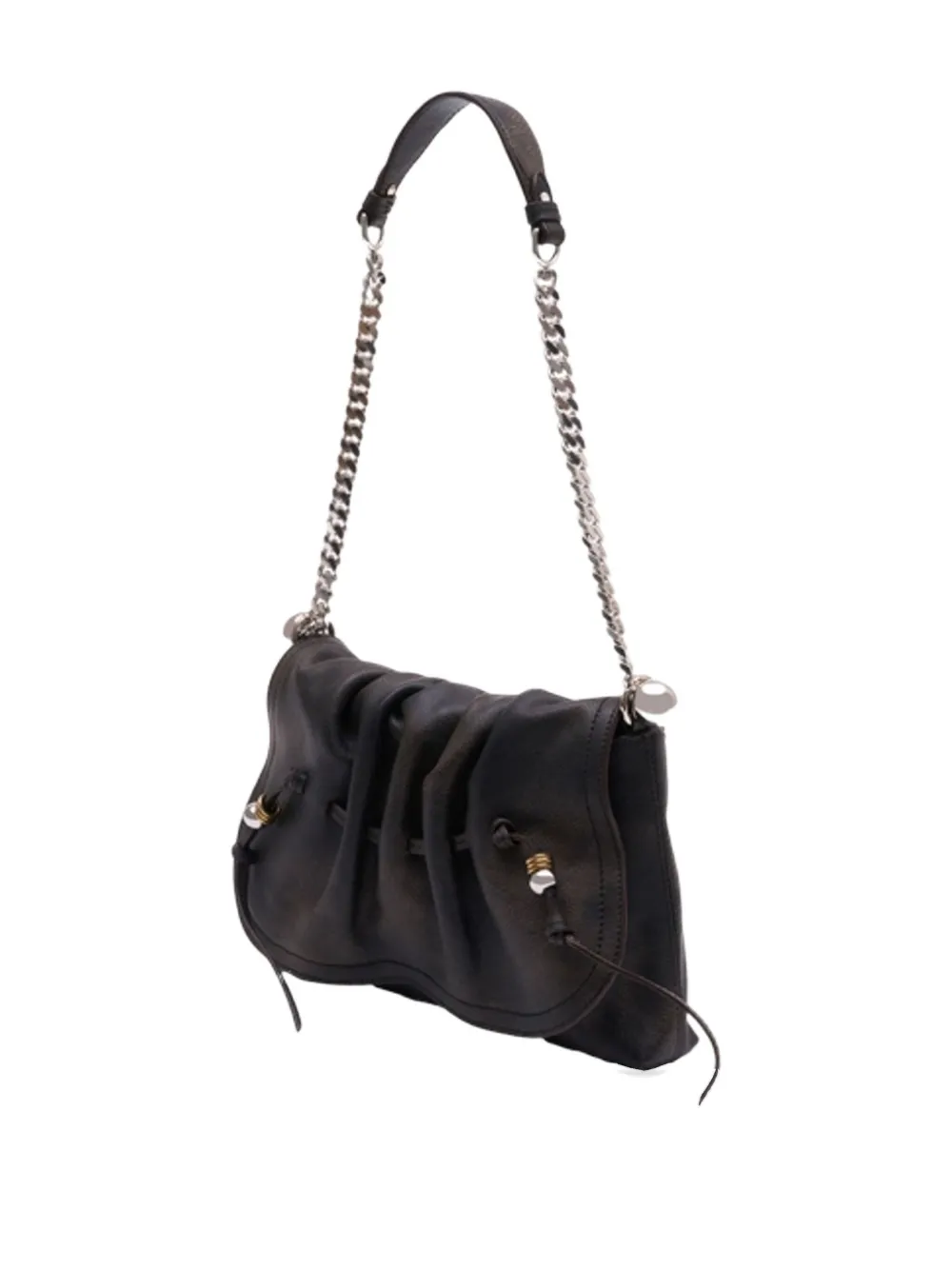 ISABEL MARANT Bolton chain-strap shoulder bag - Bruin